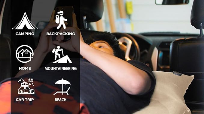 Clostnature Self Inflating Sleeping Pad - 1.5/2/3 inch, Lightweight Inflatable Camping Mattress Pad, Insulated Foam Sleeping Mat for Backpacking, Tent, Hammock