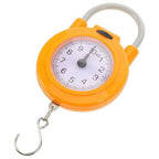 High Precision Portable Electronic Hanging Luggage Scale with Spring Hook, Small Digital Weighing Scale for Travel, Home, and Fishing Use