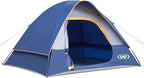 Camping Tent 4 Person, Waterproof Windproof Tent with Rainfly Easy Set up-Portable Dome Tents for Camping