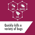 STEM Kills Ants, Roaches And Flies: Plant-Based Active Ingredient Bug Spray, Botanical Insecticide For Indoor And Outdoor Use; 12 fl oz (Pack Of 1)