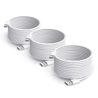 AHDFWI 3 Pack USB A to USB Type C Cable Fast Charging Cable for iPhone 16E 16 15 Pro Plus Pro Max for iPad Pro/Air 5th 4th Mini 6th Gen Charger Charging Cord, for MacBook Pro and More [10FT]