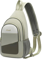 LOVEVOOK Sling Bag for Women, Sling Backpack Crossbody Bag Convertible, Small Diaper Bag Hiking Daypacks Water-resistant, Travel Shoulder Bag Chest Bag