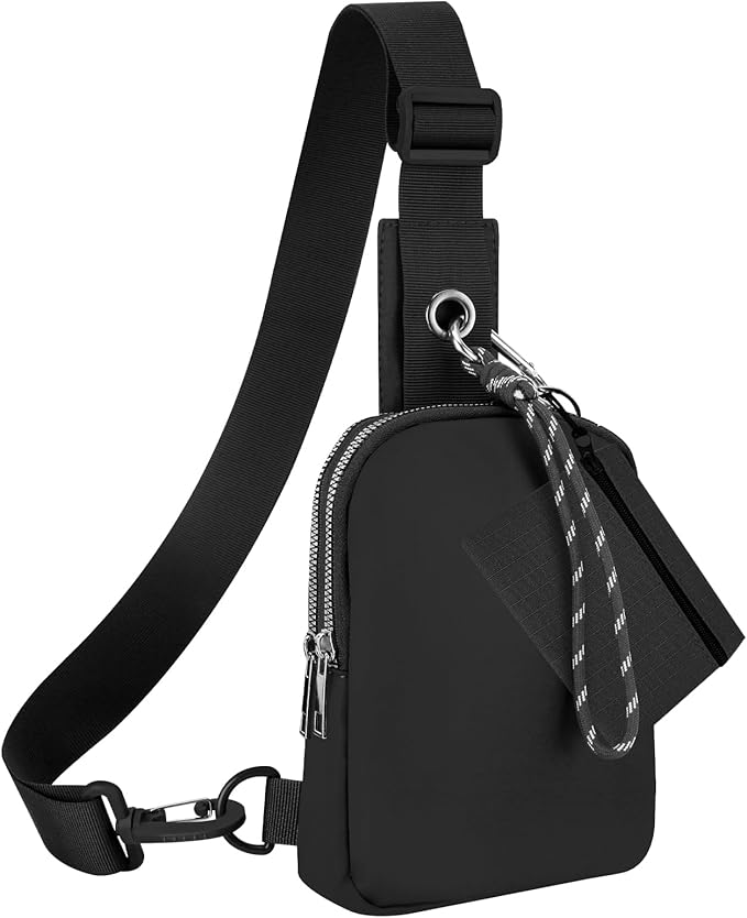 Waterproof Clear Bag for Stadium Events, Women's Crossbody Clear Sling Bag with Coin Wallet, Shoulder Bag for Daily Use