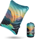 Camping Pillow,Supportive Compressible Travel Pillow Large Size Lightweight Camp Pillow with Storage Bag for Camping,Hiking,Backpacking,Airplane