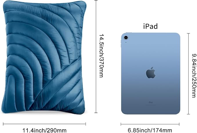 Camping Pillow,Supportive Compressible Travel Pillow Large Size Lightweight Camp Pillow with Storage Bag for Camping,Hiking,Backpacking,Airplane