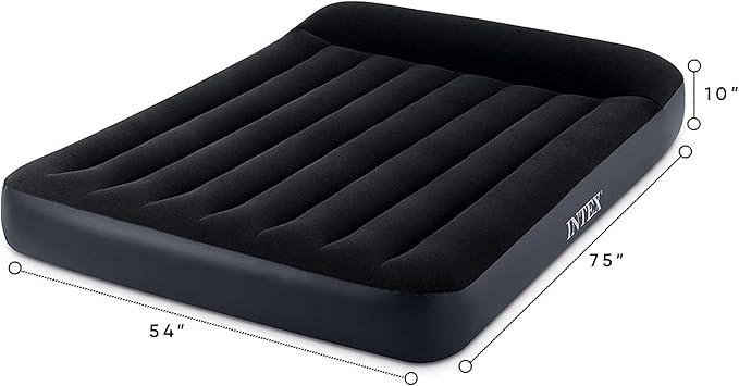 INTEX Dura-Beam Standard Pillow Rest Air Mattress: Fiber-Tech