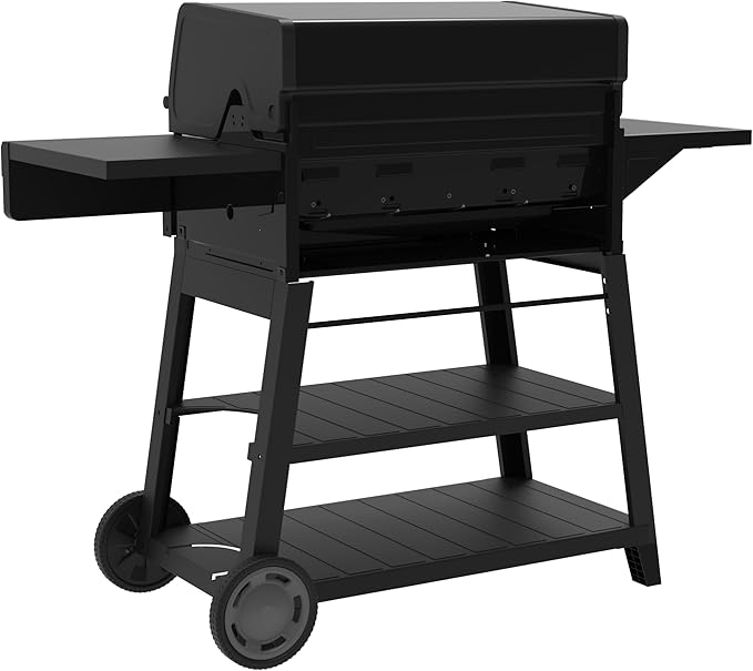 Charbroil® Performance Series™ 5-Burner Gas Grill Cart with Side Burner, Black - 463254125