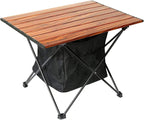 ROCK CLOUD Portable Camping Table Ultralight Aluminum Camp Table with Storage Bag Folding Beach Table for Camping Hiking Backpacking Outdoor Picnic, Size M