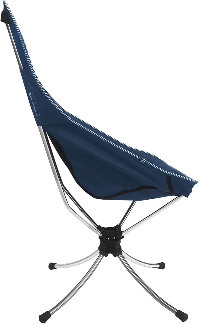 Lightspeed Outdoors Silent Swivel Lightweight Camping Chair | Foldable Compact 360 Degree Chair