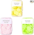300pcs Portable Hand Washing Soap Sheets, Scented Mini Soap Sheets, Paper Soap for Travel,Disposable Soluble Soap for Outdoor Travel, Camping, Hiking