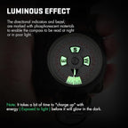 Eyeskey Multifunctional Military Sighting Navigation Compass with Inclinometer | Impact Resistant & Waterproof Compass for Hiking, Camping