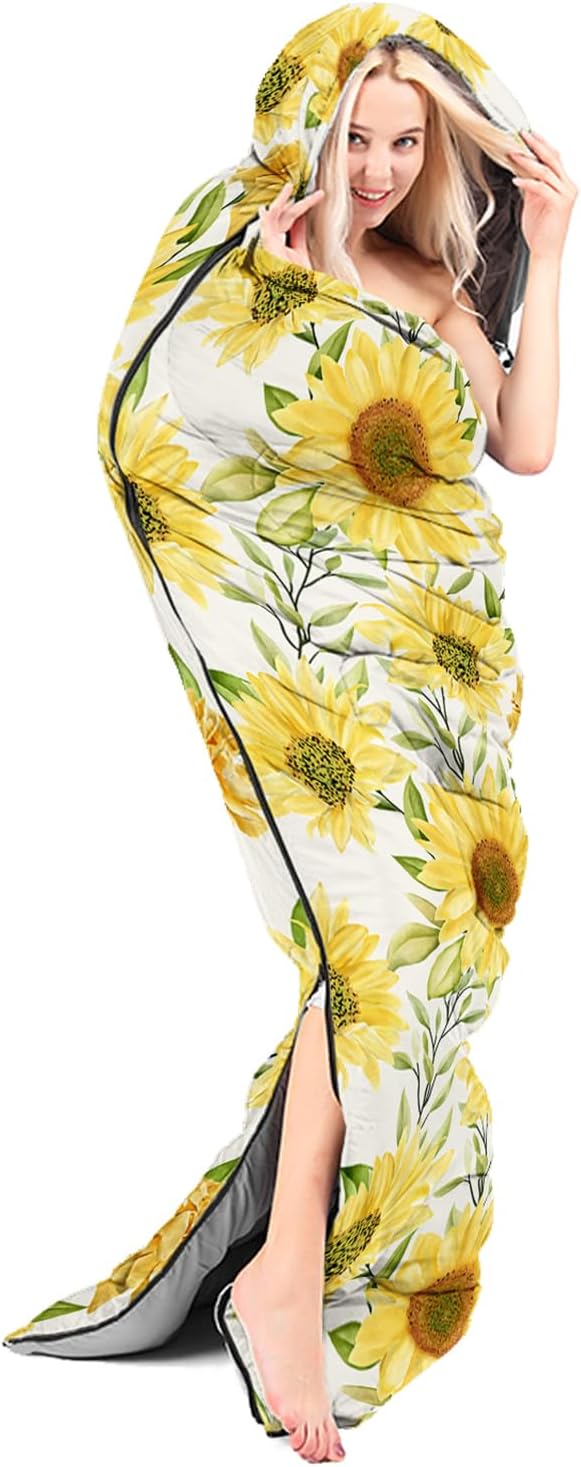 CVHOUSE Camping Sleeping Bags,3 Season Warm & Cool Weather,Lightweight,Waterproof Sleeping Bags for Adults & Kids,Traveling,and Outdoors,Camping Gear Equipment