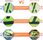 AYKRM 9 color High Visibility Reflective Vest Running Gear High Vis Adjustable Safety Vest