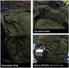 Mardingtop 25L Tactical Backpacks Molle Hiking daypacks for Camping Hiking Military Traveling Motorcycle
