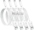 4 Pack [Apple MFi Certified] Apple Charging Cables 3ft, iPhone Chargers Lightning Cable 3 Foot, Fast iPhone Charging Cord for iPhone 14/14Pro/13/13Pro/12/11/11Pro/11Max/ X/XS/XR/XS Max/8, ipad(White)
