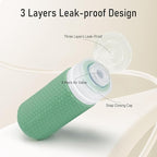 Travel Bottles for Toiletries 2oz 60ml 2 Pack + Cosmetic Jar 40ml 1.35oz Luxury Leather Pattern, Anti-slip Silicone Premium Refillable Bottle Set with Facial Brush for Gym Men Women, Green