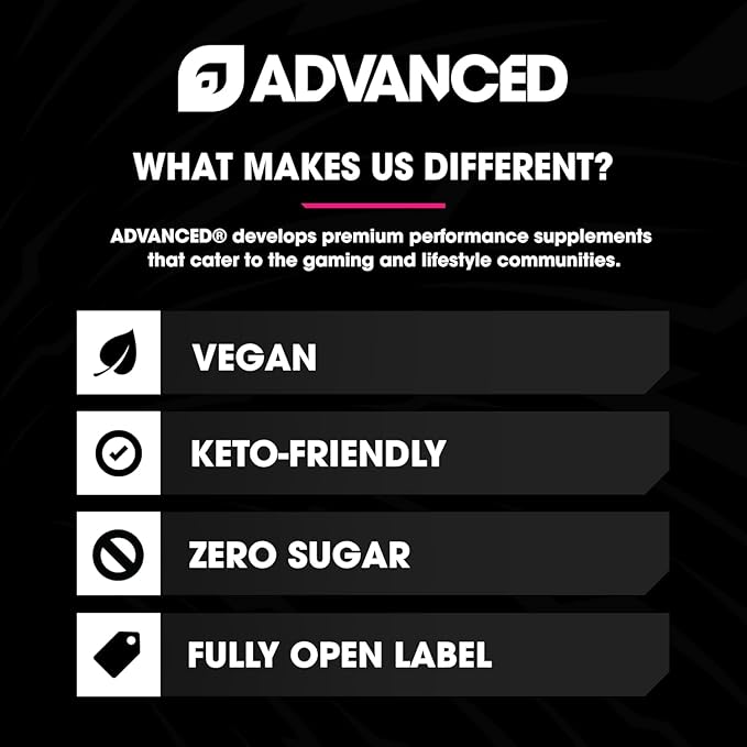 Advanced Hydration High-Performance Electrolyte Drink Mix with B Vitamins for All-Day Hydration - Caffeine Free, Zero Calories, Sugar Free, & Keto Friendly - (30 Servings, Tangerine)