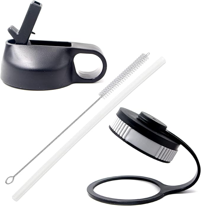 18 oz Basketball Water Bottle, Sports Cup Flask Metal Travel Mug with 2 Lids, Stainless Steel Double Wall Vacuum Leak Proof Insulated Water Bottles, Basketball Accessories Stuff Gifts for Boys Girls