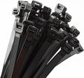 Armpow 14 inch Black Zip Ties Heavy Duty 100 PACK, 200 LBS Ultra Exclusive Strong Plastic Wire Ties, Large Cable Ties Extra Long Tie Wraps, Indoor and Outdoor UV Resistant