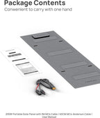 AFERIY Solar Generator P210 with 200W Solar Panel 2400W Portable Power Station 2048Wh | AC Output with 120V,2400W,Solar Generator for Home Use,Outdoor Camping,Power Outage, Camping,Emergencies