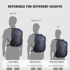 SKYSPER Small Hiking Backpack, 20L Lightweight Travel Backpacks Hiking Daypack for Women Men