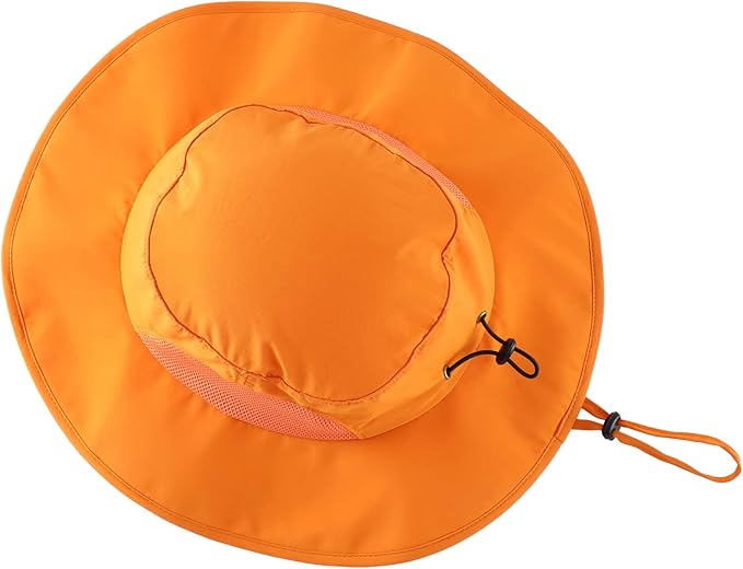 Home Prefer UPF50+ Mens Sun Hat Wide Brim Fishing Hat for Men UV Protection Womens Beach Bucket Hat for Golf Hiking Gardening