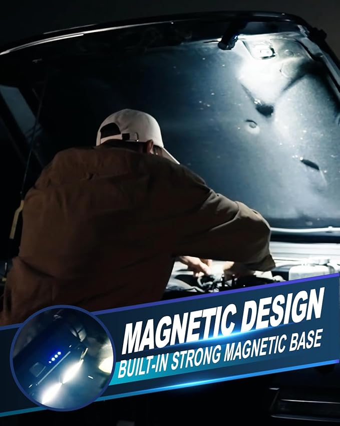 Headlamp Rechargeable 2PCS,4500L Super Bright Light Bright LED Rechargeable Headlight with White Light, Waterproof Head Lamp with Headband for Outdoor Camping, Hiking,Camping Essentials,Working