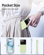 Portable Charger with Built in Cable - 20000mAh Fast Charging 22.5W Power Bank USB C LED Display Battery Pack 5 Outputs & 3 Inputs for Travel Essentials iPhone Samsung Android Phones Tablets