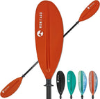 Kayak Paddles with Fiberglass Shaft and Reinforced PP Blade, Floating Adjustable Kayaking Oars, 3 Piece, 220-240 cm/86-94 Inches, 240-260 cm/94-102 Inches