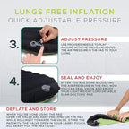 Gear Doctors ApolloAir 5.2R-Value [25oz] Ultralight Insulated Inflatable Camping Sleeping Pad–Backpacking Air Mattress–Camping Mattress Pad–Compact Foam Self-Inflating Outdoor Sleeping Mat Backpacking