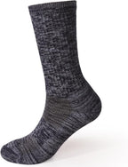 EnerWear 4 Pack Women's Merino Wool Outdoor Hiking Trail Crew Sock