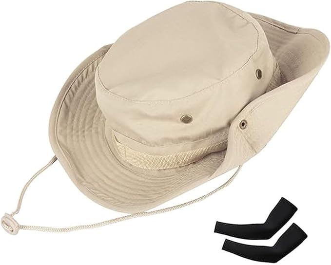 Sun Hats for Men Women Bucket Hat UPF 50+ Boonie Hat Foldable UV Protection Hiking Beach Fishing Summer Safari