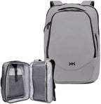 Knack Small Series 2 Laptop Backpack Fits up to 16 Inch Laptops - Knack Bags Carry-On Backpack, TSA Approved, Expandable Travel Backpacks With 2 Day Outfit Capacity, Alloy Gray