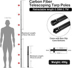 Carbon Fiber Tarp Pole