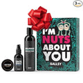 Ballsy Nuts About You Sack Pack, Men's Fresh Kit, Gift for Valentine's Day, Includes Ballwash, Sack Spray and NutRub, Sun & Surf