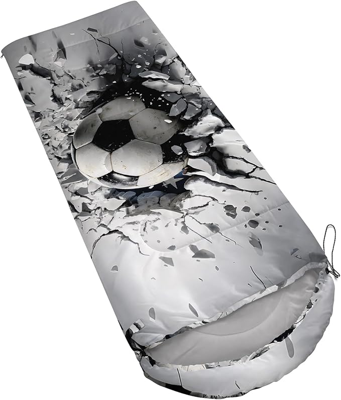 QOOMO Animals Camping Sleeping Bags,3 Season Warm & Cool Weather,Lightweight,Waterproof Sleeping Bags for Adults & Kids,Traveling,and Outdoors,Camping Gear Equipment