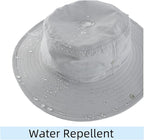 Connectyle Sun Hat for Men Women Outdoor UV Protection Safari Hat for Fishing Hiking Gardening Breathable Cowboy Hat UPF50