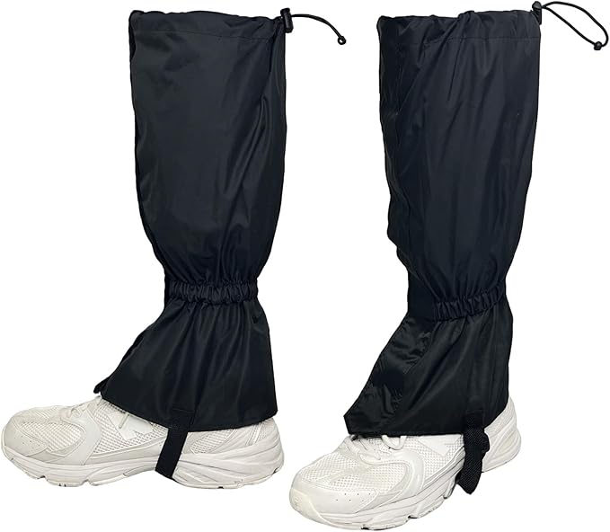 1 Pairs Gators for Hiking Boots,Adjustable Leg Gaiters for Women and Men Boots, Waterproof and Breathable Trail Gaiters for Hiking, Snow and Garden Weeding