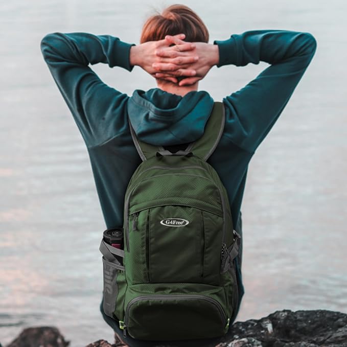 G4Free 40L Lightweight Packable Hiking Backpack, Waterproof Travel Daypack