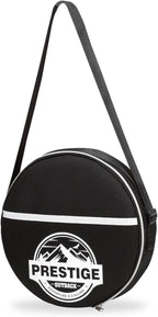 3-in-1 Cushion Carry Case for Round Telescopic Stools, Collapsible Stool Chair Pads with Thickened Foam Cushion, Fits All Round Retractable Folding Stools (Case Only), 1-Pack, Black