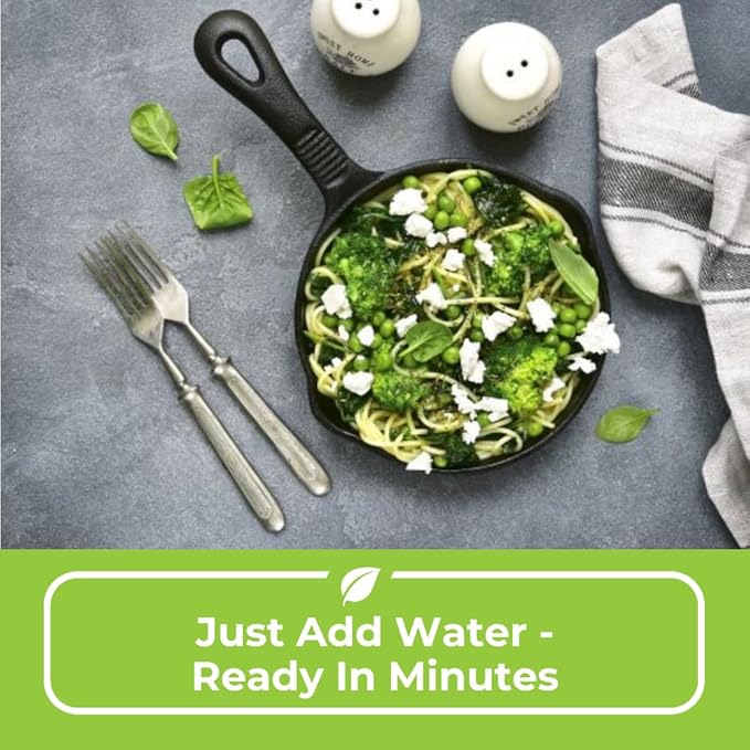 Nutristore Emergency Buckets | Premium Freeze-Dried Vegetables | 25-Year Shelf Life | Made in USA | Emergency Survival Food Supply | 60 Large Servings (Vegetable - Single Bucket)