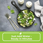 Nutristore Emergency Buckets | Premium Freeze-Dried Vegetables | 25-Year Shelf Life | Made in USA | Emergency Survival Food Supply | 60 Large Servings (Vegetable - Single Bucket)