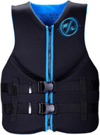HyperLite Men's Indy Life Jacket - US Coast Guard Approved Level 70 Buoyancy Aid, Great for Any Water Sports Activity Including Boating, Paddle & Swimming