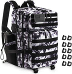 Military Tactical Backpack 45L Large Tactical Backpack for Men, Hiking Rucksack With Bottle Holder
