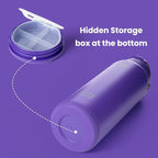 BOTTLE BOTTLE 40 oz sports water bottle stainless steel insulated water bottle with straw and pills holder