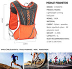 Running Hydration Vest for Men Women Water Backpack for Running 3L Running Hydration Pack for Trail Running Marathon Race Hiking