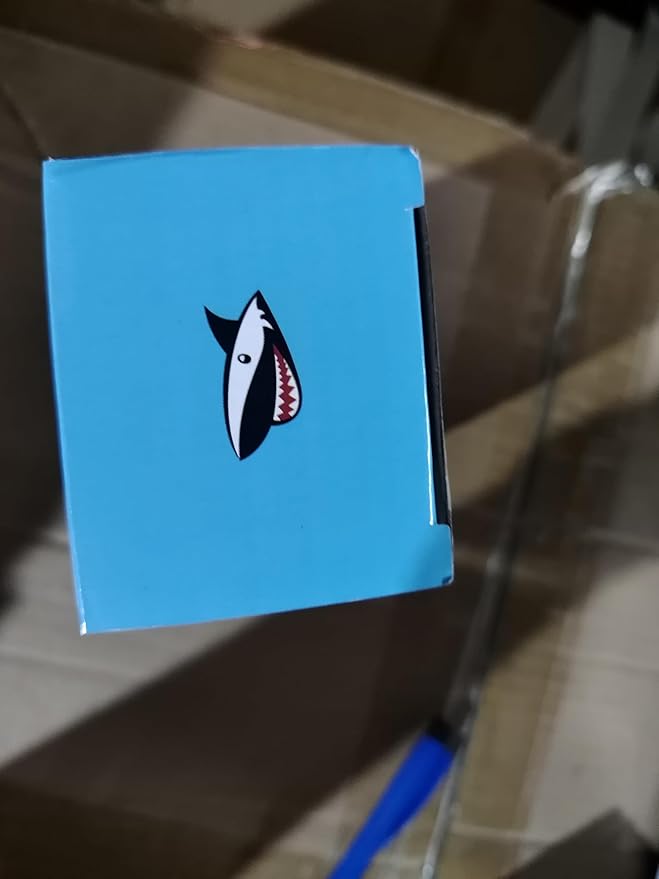 Smiling Shark Headlamp, 2 Pack Head Lamps Led Rechargeable 6 Modes 7*White Lights 270° Lighting Width Motion Sensor Red Tail Light for Camping Fishing Repairation, LED-Headlamp-Rechargeable-Light