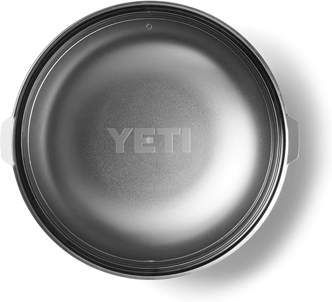 YETI Rambler Low Bowl, Vacuum Insulated, Stackable and Nestable Stainless Steel Bowl with Lid, 1.6 Quart, Navy