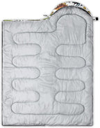 QOOMO Animals Camping Sleeping Bags,3 Season Warm & Cool Weather,Lightweight,Waterproof Sleeping Bags for Adults & Kids,Traveling,and Outdoors,Camping Gear Equipment