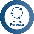 COSCO Commercial 5' (60") Round Blow Mold Table, White